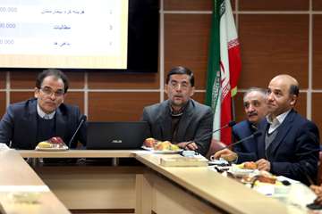 هیات رئیسه دانشگاه علوم بهزیستی و توانبخشی در بیمارستان توانبخشی رفیده